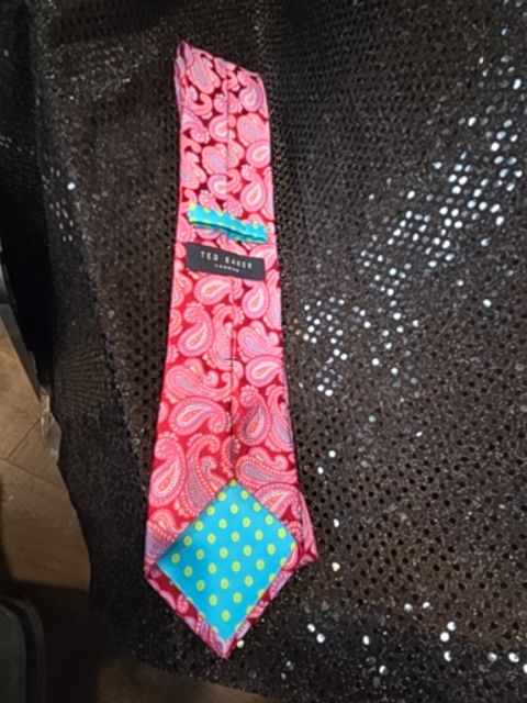 Ted Baker Abstract Tie 100% Silk