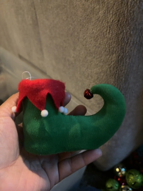 Elf boot ornament