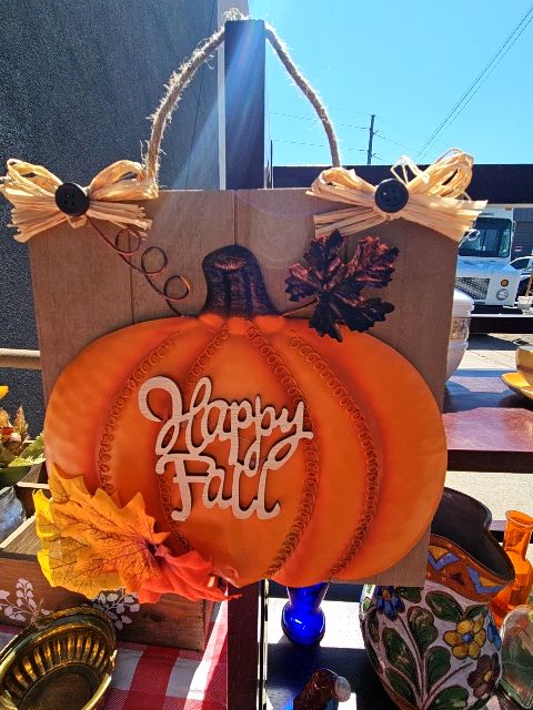 Repurposed fall decor JG