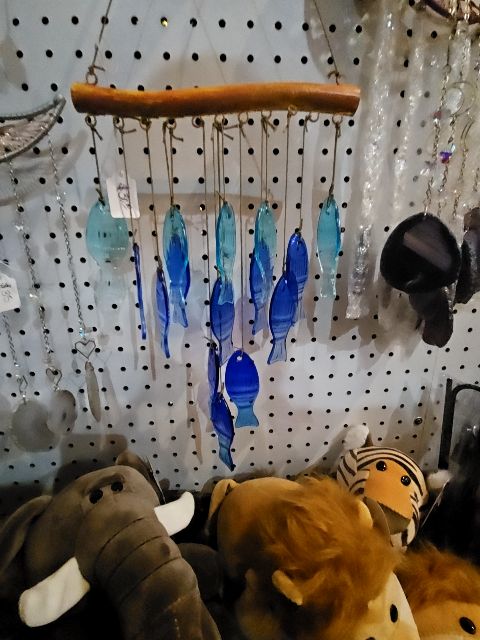 Blue Fish from the sea Wind chime