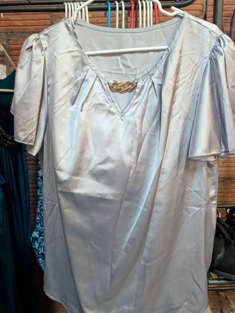 Silver Blouse