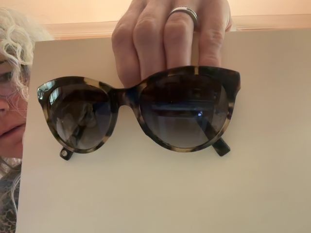 Tort Warby Parker Sunglasses, 5 3/4 x 2