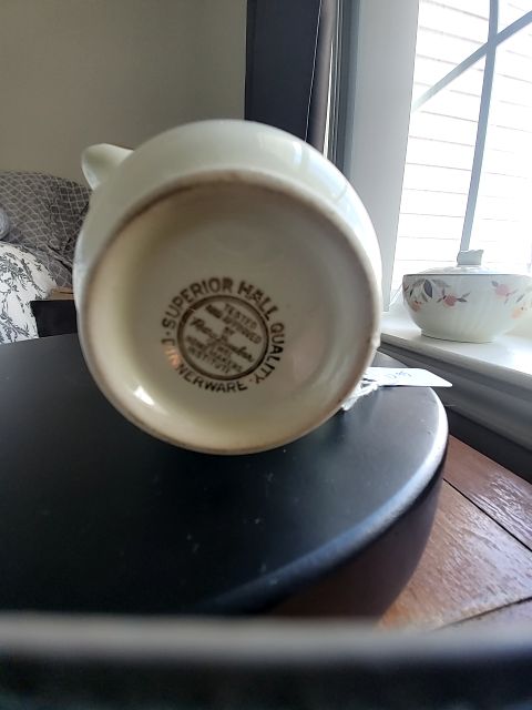Autumn leaf Halls superior china Creamer