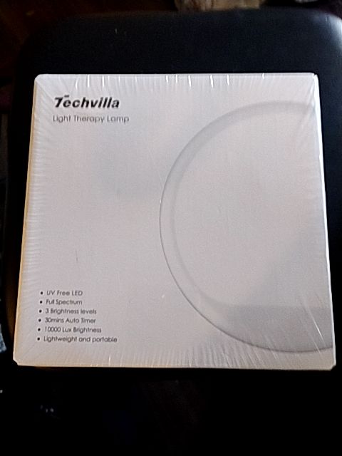 White Techvilla Techvilla Light Therapy Lamp