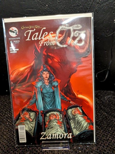 Grimm Fairy Tales From Oz #6 Zamora Ken Lashley Cover A Comic Zenescope