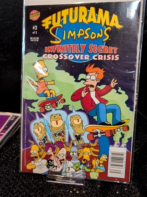 Futurama / Simpsons: Infinitely Secret Crossover Crisis #2 of 2