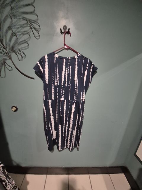 Navy & White Shein Dress, XL