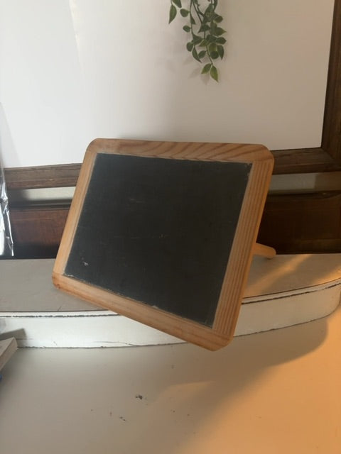 Wood  Double sided chalk board