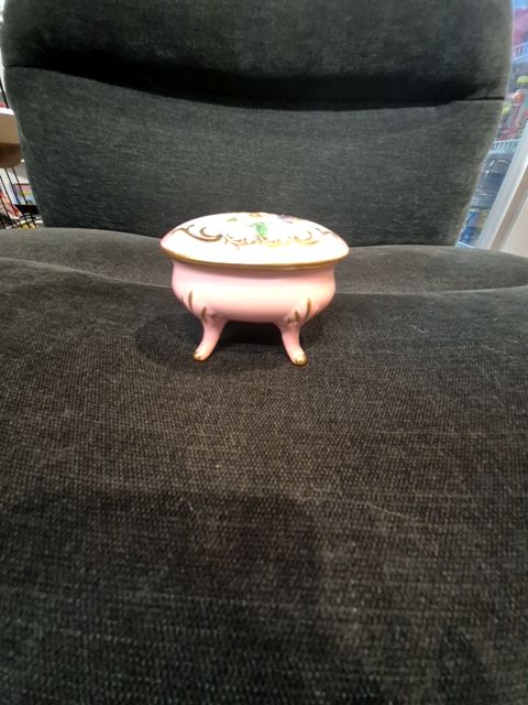 Pink Trinket Dish