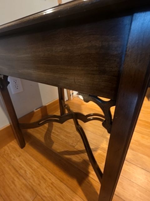 Statton wood end table