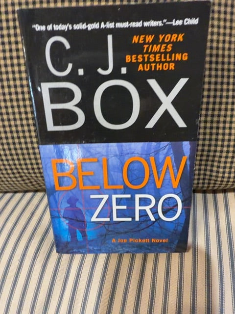 Paperback CJ Box Below Zero