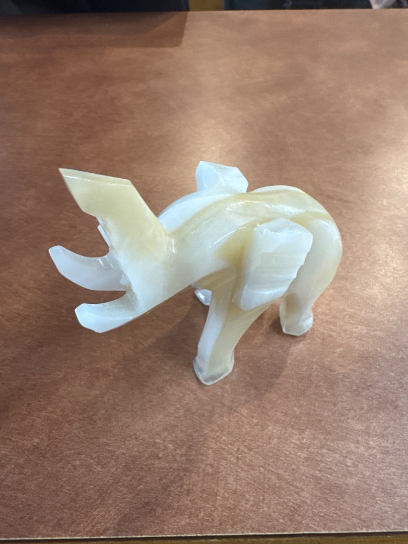 Alabaster elephant