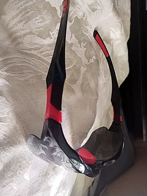 Black and Red Sunglasses, Adult Sunglasses