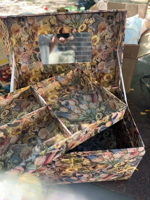 Victorian style keepsake box.