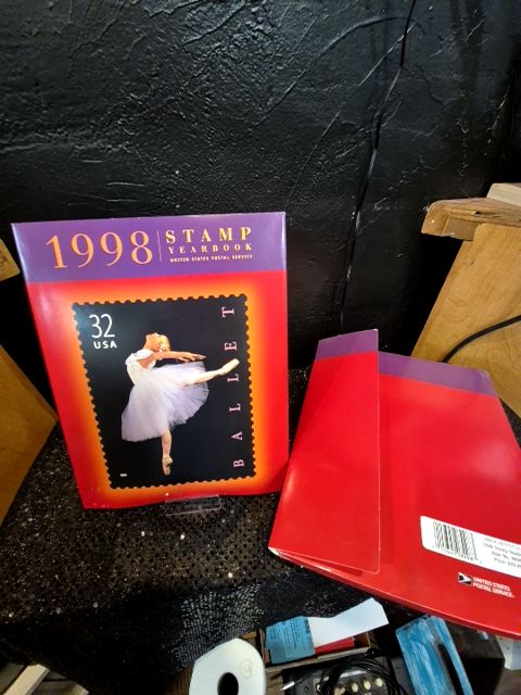 1998 Stamp Yearbook, 9" × 12"
