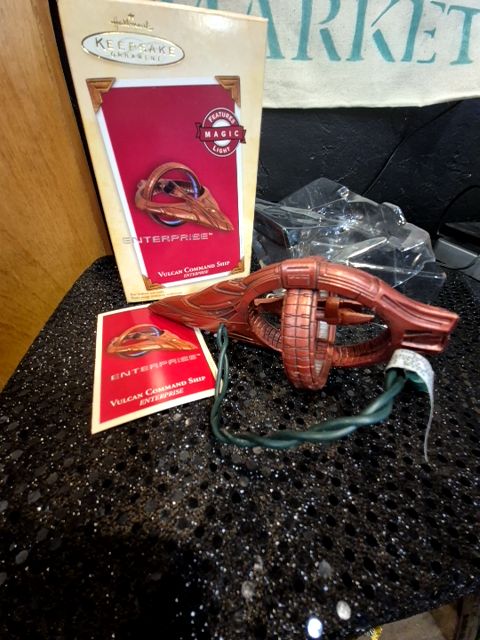 Hallmark Vulcan Commnd Ship Enterprise