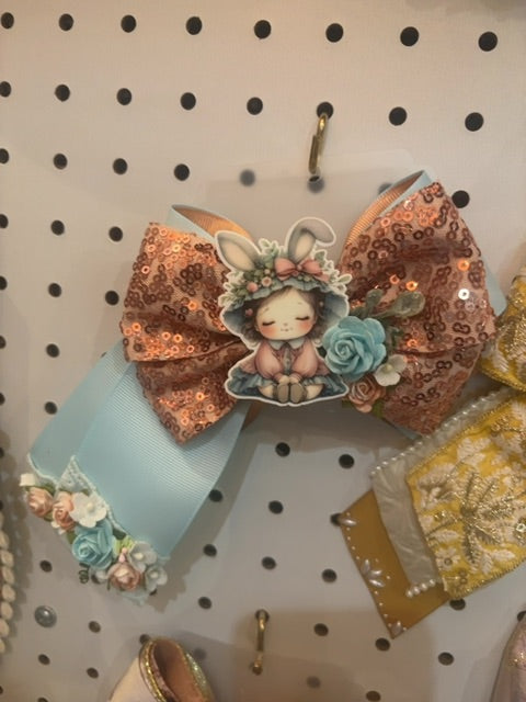 MysticalCreationsByMaira Easter resin side bow