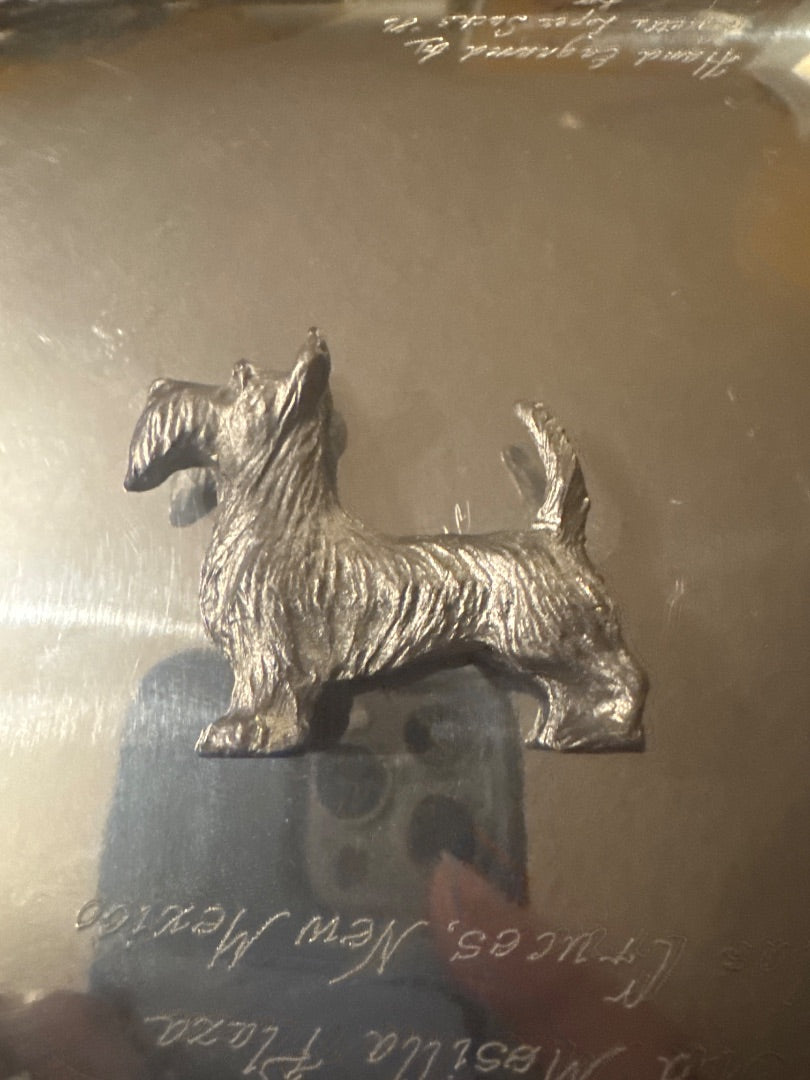 Pewter Scottie dog