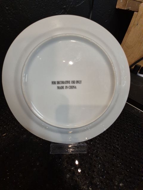 Red Rooster Plate, 8"