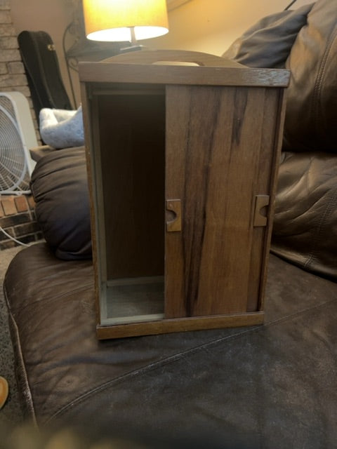 Wooden storage box