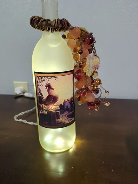 Roster light up bottle