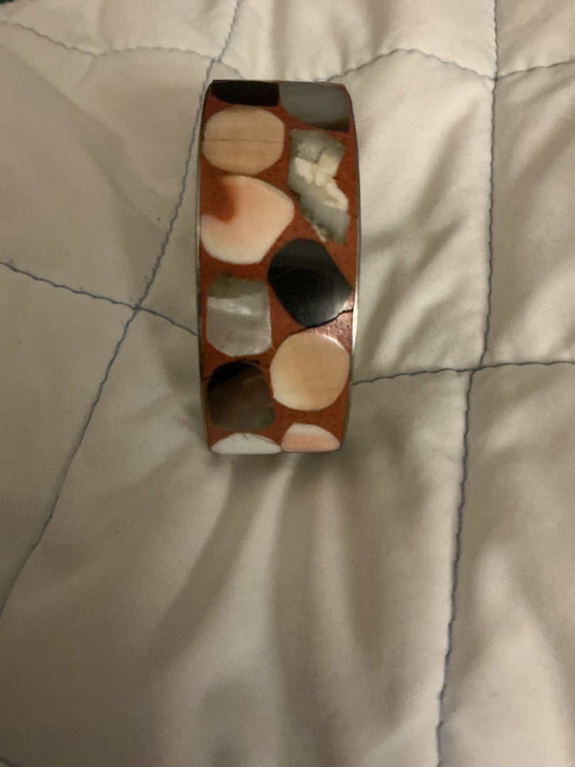 multi Unknown wood Cuff bracelet, Small