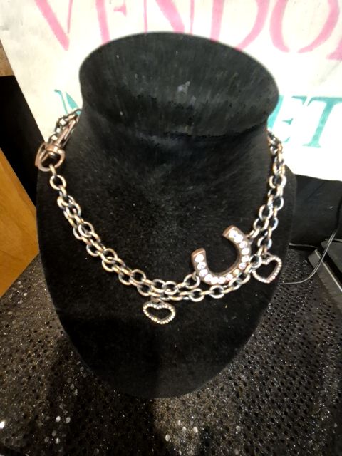 Antiqued Copper Choker, Boot/Ankle, or Bracelet Convertible