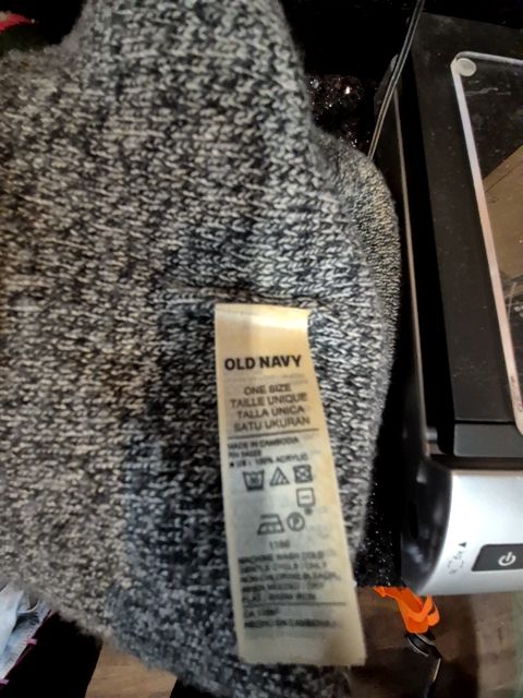 Grey Old Navy Knit Hat, One Size