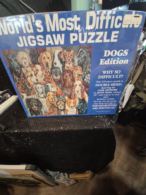 Dogs Edition World's Most Difficult Jigsaw Puzzle, 500 Pcs.