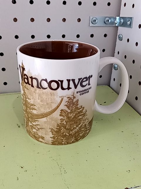 Brown Starbucks Vancouver mug