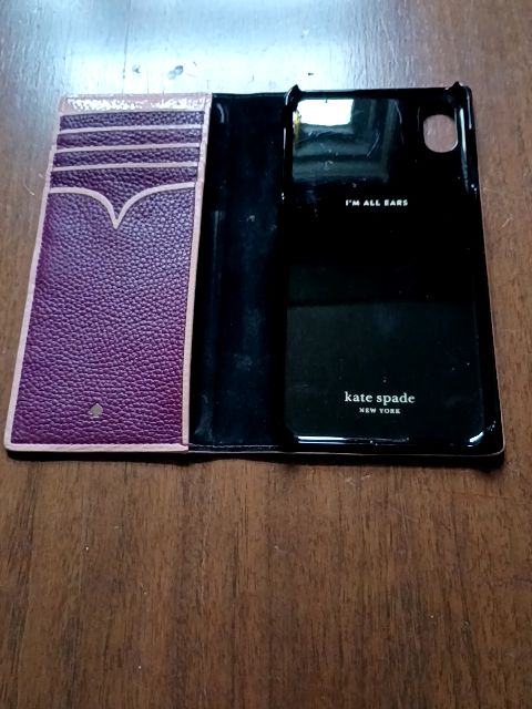 Kate Spade maroon phone case