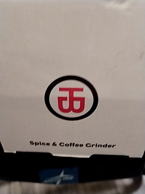 Black and stainless steel Brod & Taylor Spice and coffee grinder