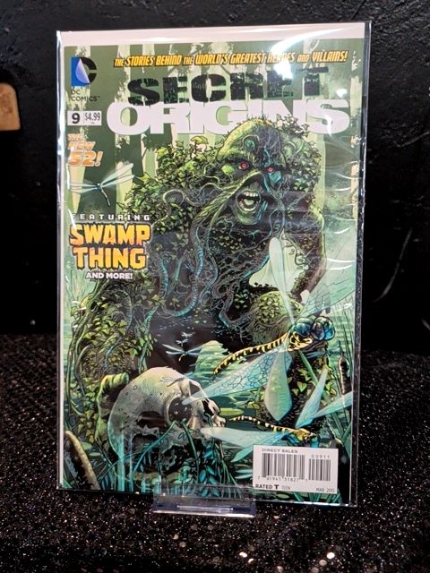 Secret Origins (2014 series) #9 DC comics swamp thing
