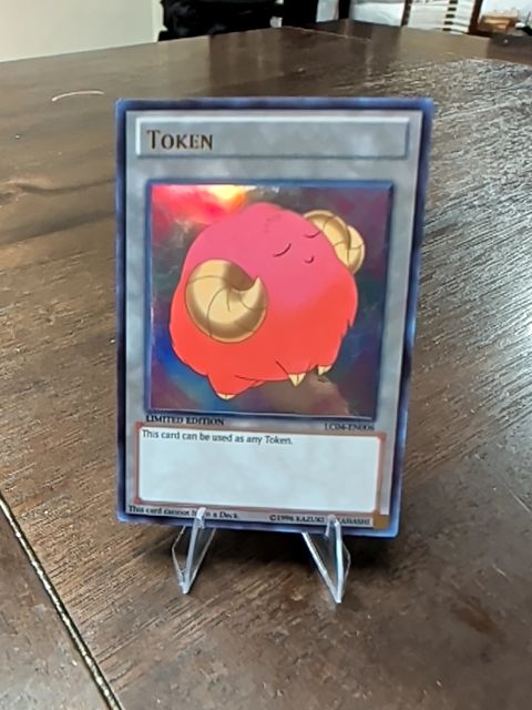 Yugioh Card Sheep Token (Pink)