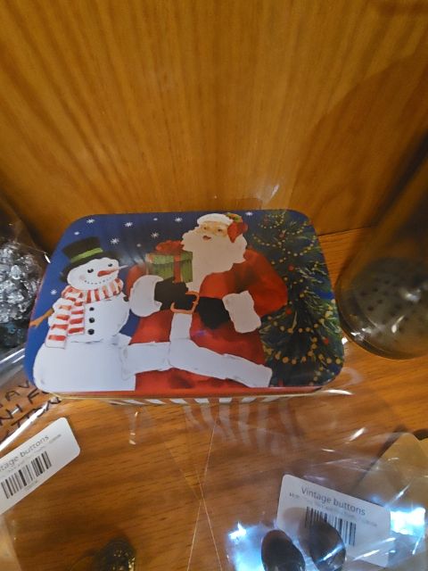 Christmas tins