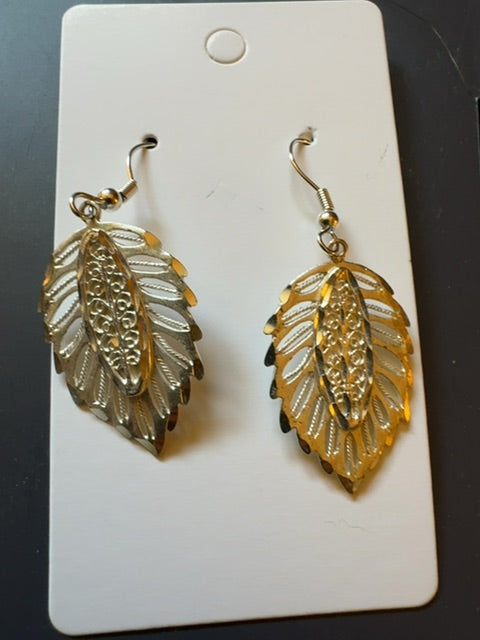 Leaf 925 HAN dangle earrings
