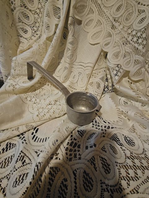 Vintage silver 1 cup ladle