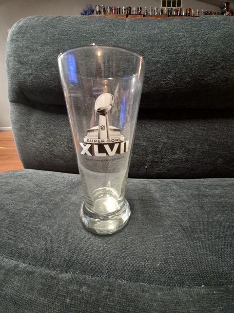 Superbowl XLVII Glass