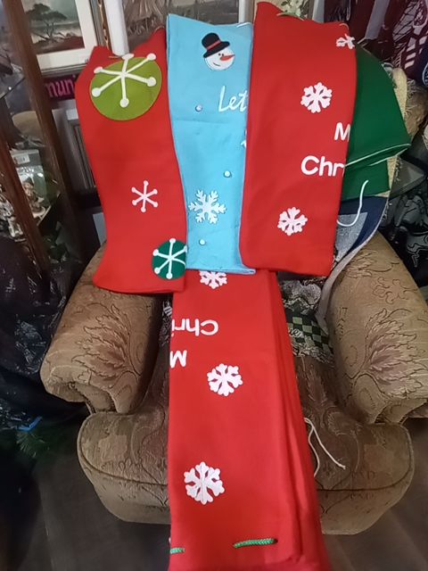 Christmas & Holiday giant reusable Santa gift bags