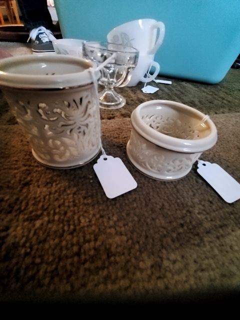Lennox votive candle holders