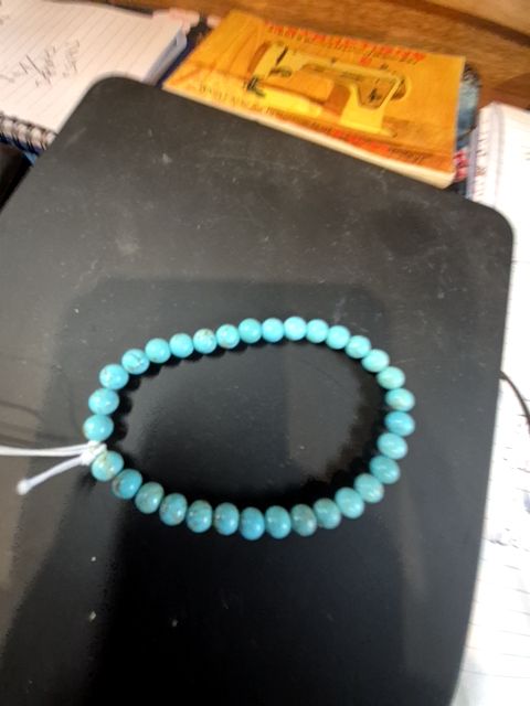 Turquoise Handmade 6mm Turquoise Howlite