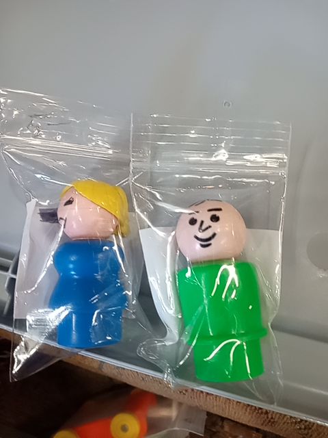 Vintage Fisher Price people