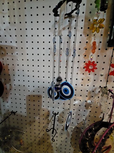 Blue Nazar eye Wind chime