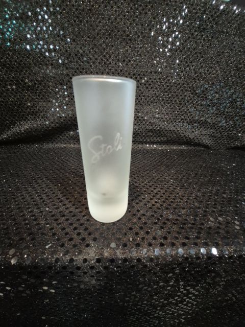 Stoli Frosted Shot Glass