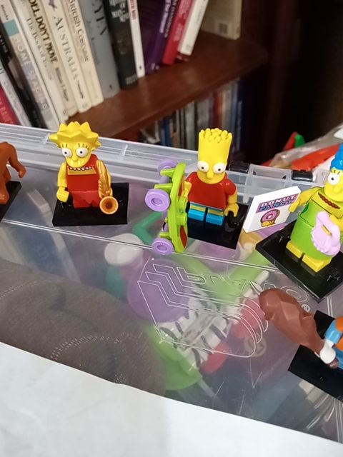 Lego Bart Simpson with board Minifigure