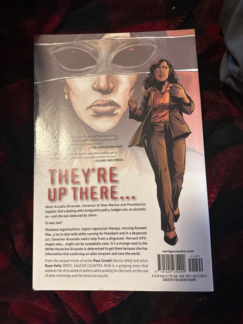 Saucer Country TPB Vol 1, 12 x 6 x 1