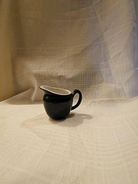 Vintage Dark Green Pitcher, small