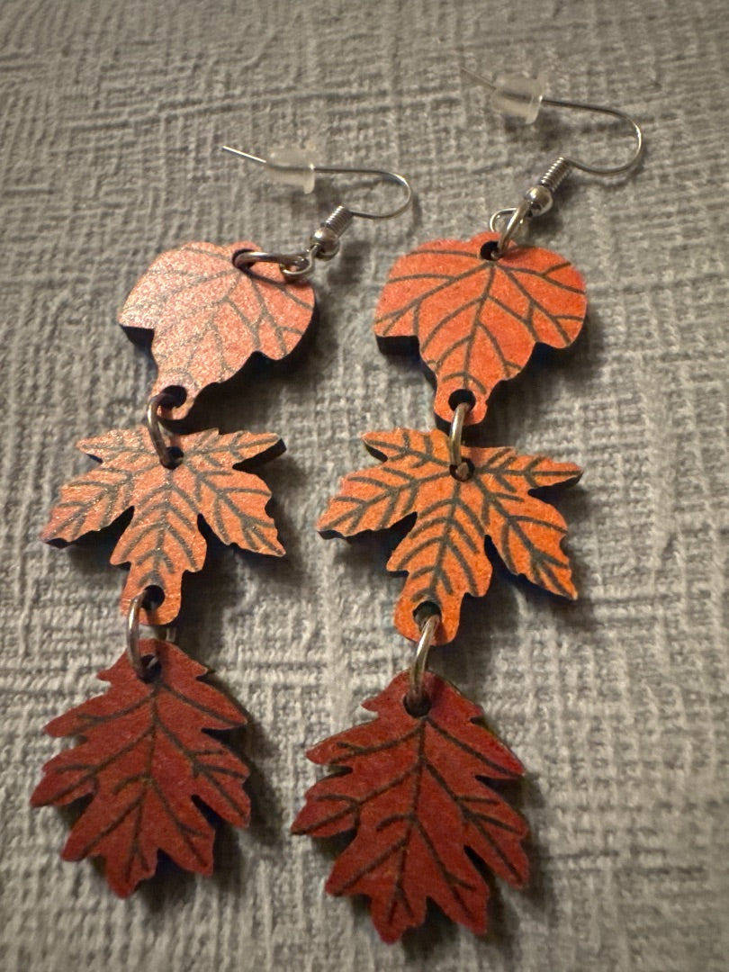 Autumn Leaf Earrings