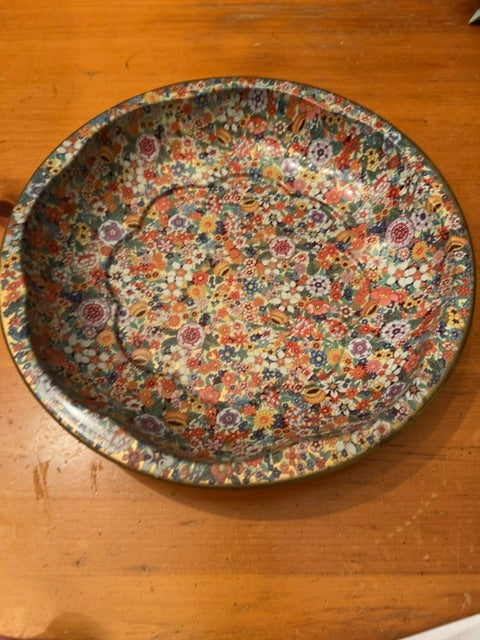 Vintage 1971 Daher Ware Metal Dish