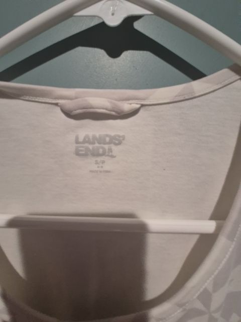 Lands End Long sleeve night gown Size S